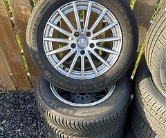 Mercedes 4x Alloys Like New With As New Tyres - Image 3/3