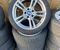 BMW M Sport Alloys 18” 4x Full Set And Tures