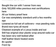 2003 Lexus IS 200 - Image 9/10