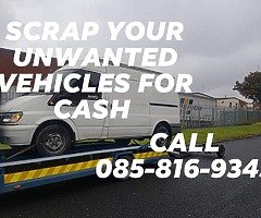 ALL VEHICLES WANTED FOR CASH TODAY