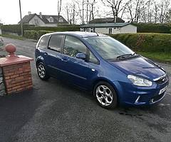 Ford C Max 1,6 Nct 01/20 tax 05/19 very low mil 114 km 70 mil