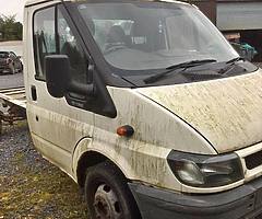 Ford Transit chassis and cab