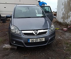 2006 1.9 vauxhall zafira 6speed
