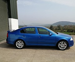 08 SKODA OCTAVIA VRS 2.0TDi 170BHP NCT + TAX..... €3495..... STUNNING RACE BLUE
