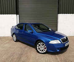 08 SKODA OCTAVIA VRS 2.0TDi 170BHP NCT + TAX..... €3495..... STUNNING RACE BLUE - Image 3/10
