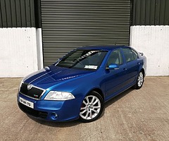 08 SKODA OCTAVIA VRS 2.0TDi 170BHP NCT + TAX..... €3495..... STUNNING RACE BLUE - Image 4/10
