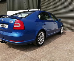 08 SKODA OCTAVIA VRS 2.0TDi 170BHP NCT + TAX..... €3495..... STUNNING RACE BLUE - Image 5/10