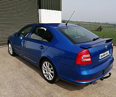 08 SKODA OCTAVIA VRS 2.0TDi 170BHP NCT + TAX..... €3495..... STUNNING RACE BLUE - Image 6/10