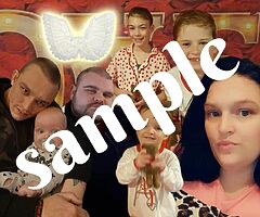 personal drawing for you family canvas - Image 6/10