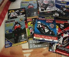 Road racing programmes