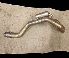 Standard KTM exhaust