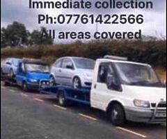 Scrap cars wanted
