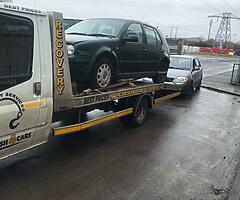 All scrap cars wanted
