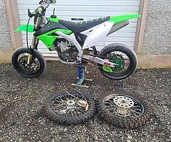 2012 KX 450F Supermoto MX wheeels