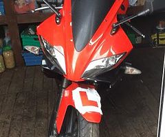 Yamaha yzf r125 2013