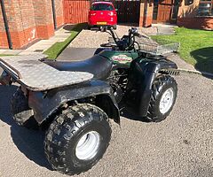 2002 Yamaha big bear farm quad  350cc
