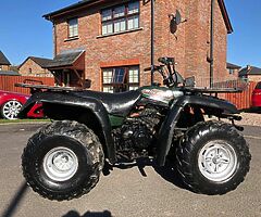 2002 Yamaha big bear farm quad  350cc