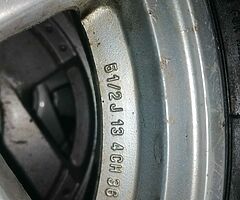 Renault 5 GT genuine alloys 13