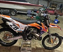 2014 ktm 250 2 stroke mint bike 3600 ono