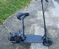 Petrol scooter