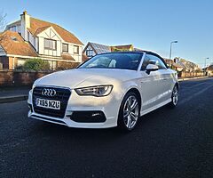 2015 AUDI A3 2.0 TDI S-LINE CABRIOLET