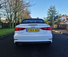 2015 AUDI A3 2.0 TDI S-LINE CABRIOLET - Image 6/10