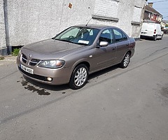 2006 Nissan almeria nct 26-4-2020