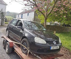 Mk5 Golf breaking