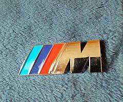 New BMW M-Sports Badge / Emblem.