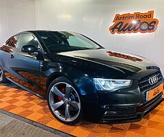 2013 AUDI A5 S-LINE BLACK EDITION 2.0 TDI AUTO ** BUY FROM HOME TODAY ALSO GET FREE DELIVERY