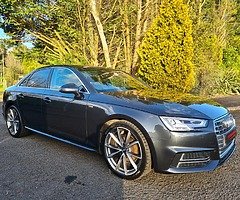**2016 Audi A4 S-Line 2.0TDI (Virtual Cockpit, Sat Nav, Privacy Glass)**