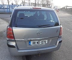 Opel zafira 7 seater