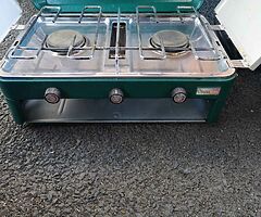Camping cooker and 3 bottles of gas - Image 4/4