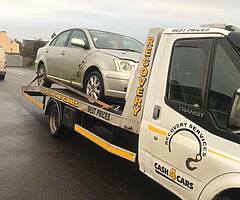 All scrap cars wanted