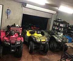 Honda farm quad wanted