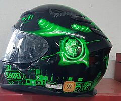 SHOEI MOTORCYCLE HELMET SIZE XL - Image 6/6