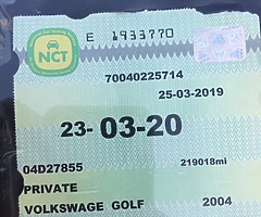 Volkswagon golf - Image 7/8