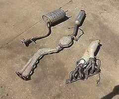 Full standard lexus Is200 exhaust system "wanted"