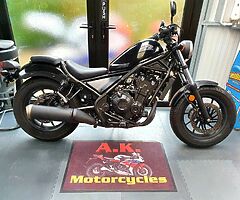 2019 HONDA CMX500 REBEL *177MILES*