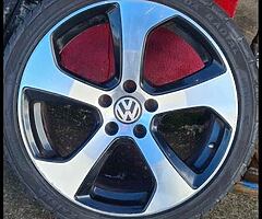 Genuine vw golf Austin alloys trade