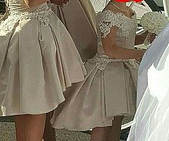 Wedding Dress& 3 Brismaids ,1 Flowergirl - Image 3/6