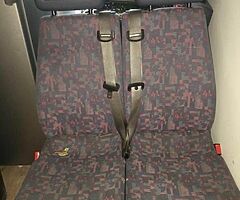 Mini bus crew cab seats
