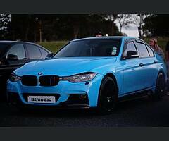 Wrapped f30bmw msport kit