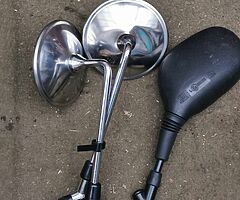 Motorcycle mirrors