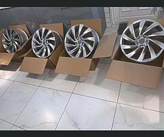 19” Scirocco Twist Alloys for sale