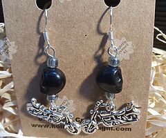 Various motorbike related charms, jewellery and bookmarks - Image 6/10