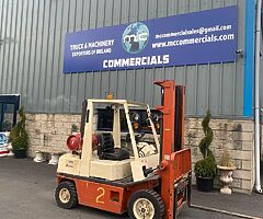 2001 Nissan Gas Forklift - Image 8/8