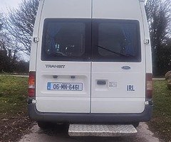 Camper van, 06 Transit, 6 seater, taxed and tested as camper - Image 3/10