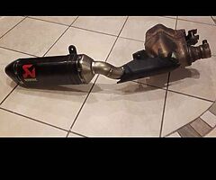 Akrapovic  & Ducati exhaust