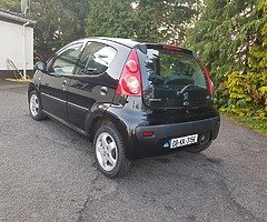 08 peugeot 107 NEW NCT (1 LITER )